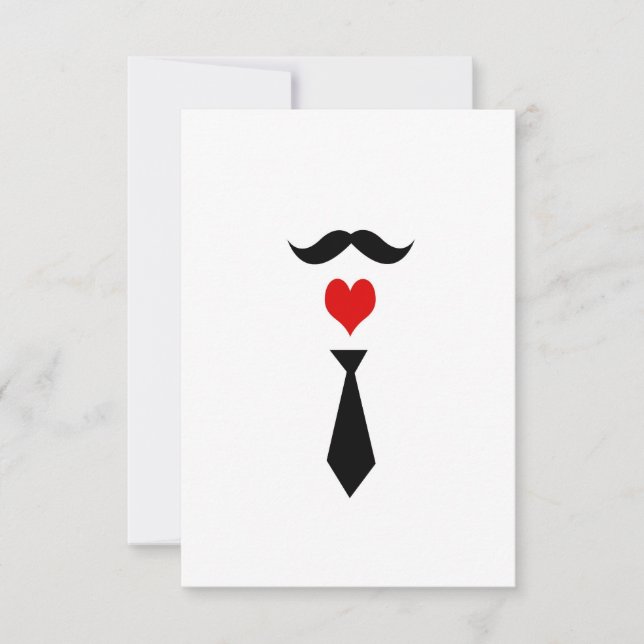 Tarjeta De Confirmación De Asistencia Feliz día de padre (Anverso)