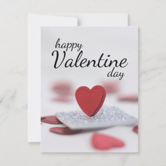 Tarjeta De Confirmación De Asistencia Feliz día de San Valentín