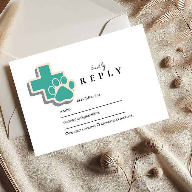 Tarjeta De Confirmación De Asistencia Festejo de Graduación de la Escuela Veterinaria (Subido por el creador)