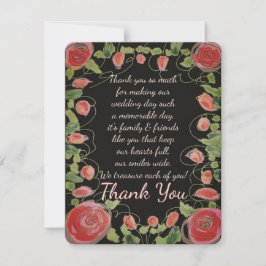 Tarjeta De Confirmación De Asistencia Floral estilo victoriano