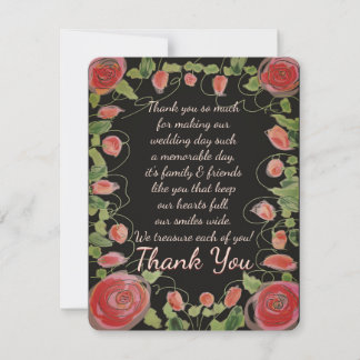 Tarjeta De Confirmación De Asistencia Floral estilo victoriano