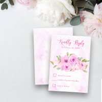 Floral rosa y caligrafía bonito