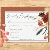 Flores de roya rústicas de terracota tres cenas