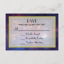 Galaxia brillante en el espacio ultraterrestre RSV