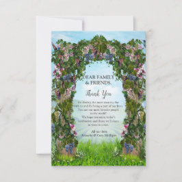 Tarjeta De Confirmación De Asistencia Grapevines, boquerones y colibríes