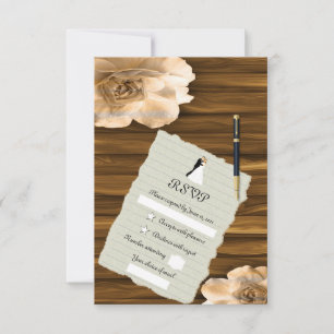 Tarjeta De Confirmación De Asistencia Hoja de papel