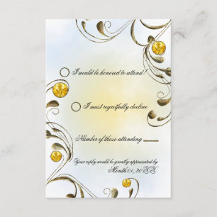 Tarjeta De Confirmación De Asistencia Honey Bee