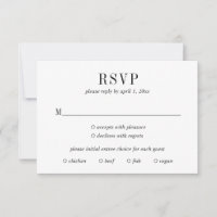 Jocelyn Black and White Modern Boda