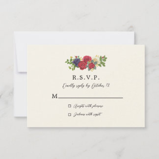 Tarjeta De Confirmación De Asistencia Kentucky Derby Inspired Boda