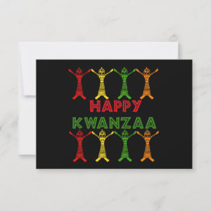 Tarjeta De Confirmación De Asistencia Kwanzaa Dancers