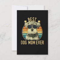 La mejor madre de perro de todos los años en minia