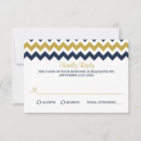 La moderna colección de Bodas Chevron - Marina y O