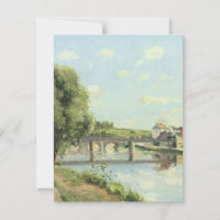 Le Pont Du Chemin De Fer Camille Pissarro