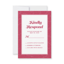 Leaf. artística roja magenta | Negrita moderna Res