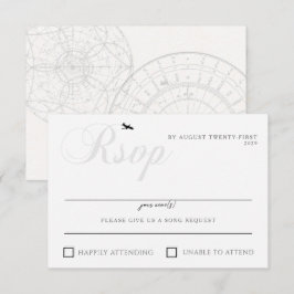 Tarjeta De Confirmación De Asistencia Listo para despegar