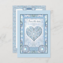 Tarjeta De Confirmación De Asistencia Lugar cerámico Azul claro