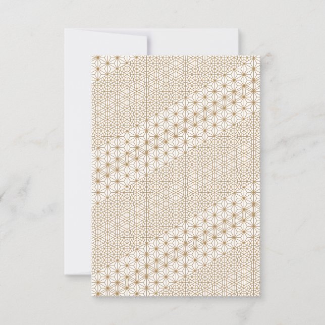 Tarjeta De Confirmación De Asistencia Lujo (Anverso)