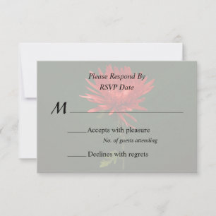 Tarjeta De Confirmación De Asistencia Mamá araña roja