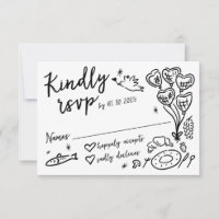 Mano caprichosa dibujó garabatos al estilo francés