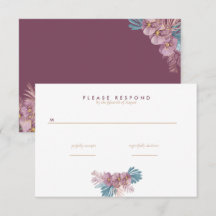 Marsala | Hojas Tropicales Floral Boda