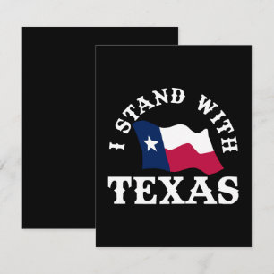 Tarjeta De Confirmación De Asistencia Me mantengo con Texas