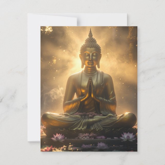 TARJETA DE CONFIRMACIÓN DE ASISTENCIA MEDITATION - YOGA - CARPE DIEM (Anverso)