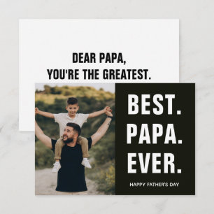 Tarjeta De Confirmación De Asistencia Mejor. Papá. De la historia. Día del Padre 