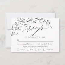 Moderna selección Minimalista de comida para Bodas