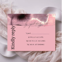 Moderno, sencillo, Rosa turbio y negro