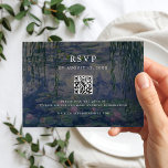 Tarjeta De Confirmación De Asistencia Monet Water Lilies Boda<br><div class="desc">Crea tu propia tarjeta RSVP de boda personalizada con la pintura Claude Monet Water Lilies</div>