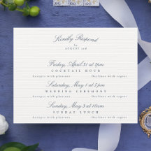 Multievento Navy Blue Elegant Calligraphy