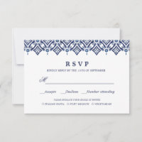 Navy Azulejo | ELECCIÓN DE LA COMIDA DE BODA DE BO
