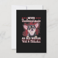 Nunca Subestimes A Una Vieja Con Un Chihuahua