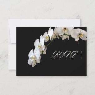 Tarjeta De Confirmación De Asistencia Orquídeas PixDezines/phalaenopsis