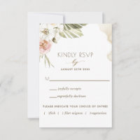 Palma, Hojas de Plátano Floral con/sin Opciones de