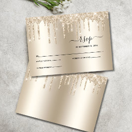 Tarjeta de confirmación de asistencia para boda el