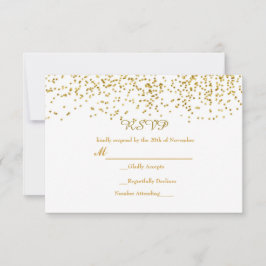 Tarjeta de confirmación de asistencia para boda mo