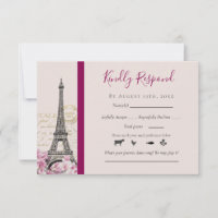 París romántico Torre Eiffel Flor de cerezo Burdeo