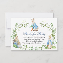 Tarjeta De Confirmación De Asistencia Peter Rabbit Garden Boys For Baby