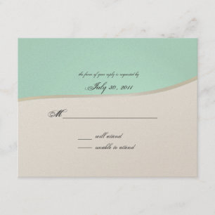 Tarjeta De Confirmación De Asistencia Pink Gerbera Daisy