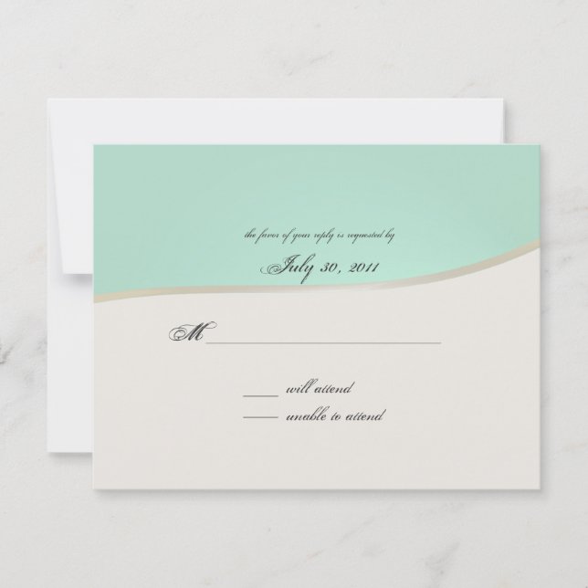 Tarjeta De Confirmación De Asistencia Pink Gerbera Daisy (Anverso)