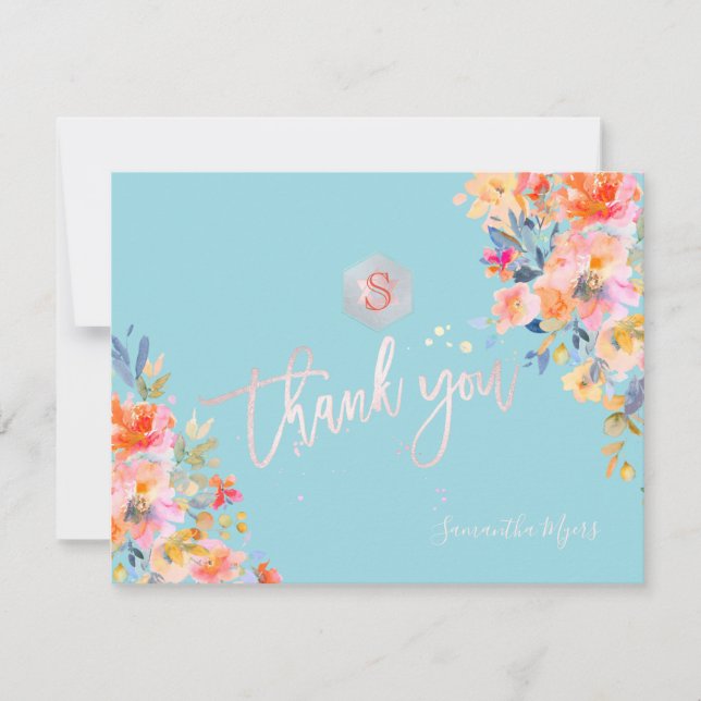 Tarjeta De Confirmación De Asistencia PixDezines Garden Rosas Mitzvah Gracias ✡ (Anverso)