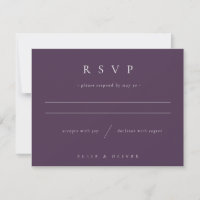 Plum Purple Boho I Boda Moderno