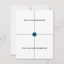 Tarjeta De Confirmación De Asistencia prueba de muestreo