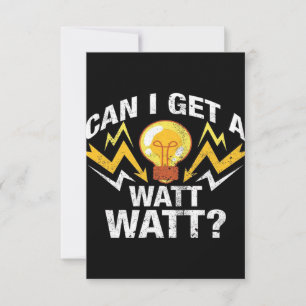 Tarjeta De Confirmación De Asistencia ¿Puedo conseguir un Watt Watt? - Electricista dive