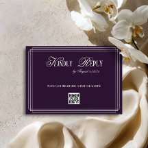 Purple Timeless Old Money Wedding