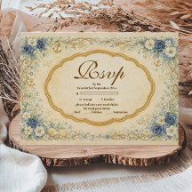 Quinceañera Costera Vintage Navy