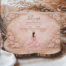 Quinceañera Jardín de Rosas Rosadas