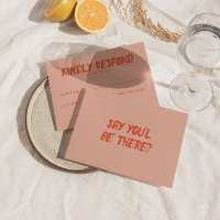 Retro Colorful Funky Boda único audaz