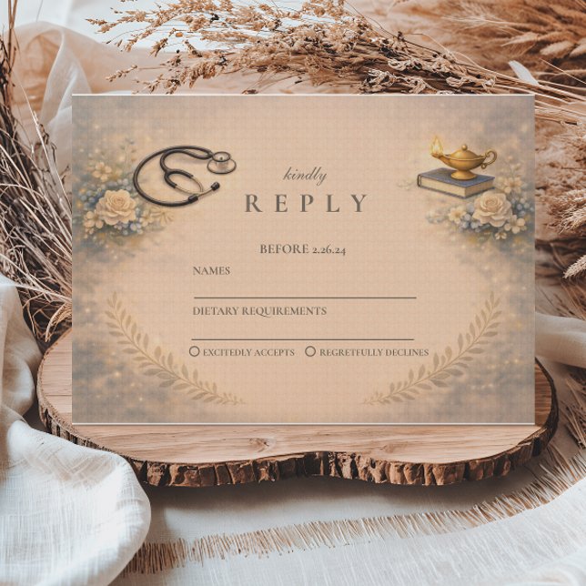 Tarjeta De Confirmación De Asistencia RN Graduation Pinning Ceremony Party (Subido por el creador)